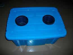 Contenedor para cultivo hidroponico de plantas madres. DWC